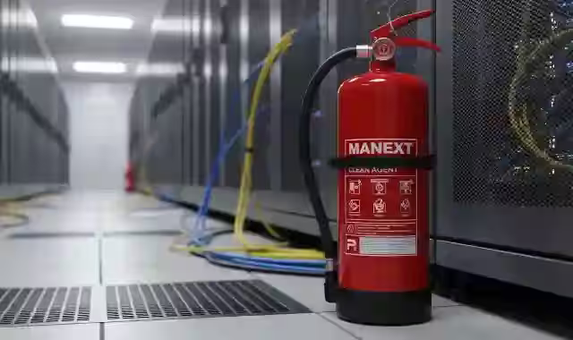Extintor de Agentes Limpios sin residuos - protección premium para equipos electrónicos de alto valor y áreas críticas