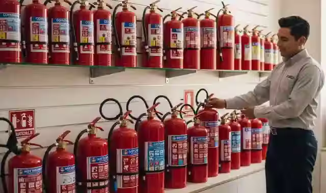 Venta de extintores certificados NOM en CDMX - entrega e instalación en 48 horas