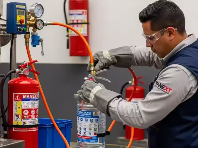 Recarga de Extintor CO2 Bióxido de Carbono