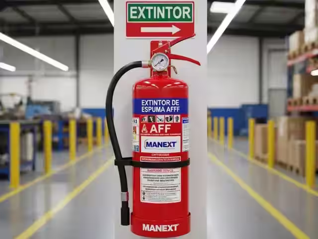 Extintor AFFF Aqueous Film Forming Foam para hidrocarburos