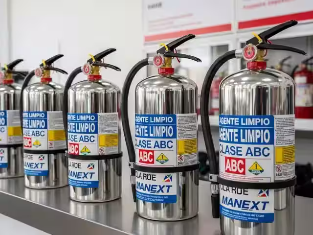 Agentes Limpios Halotron HFC Novec Clase ABC