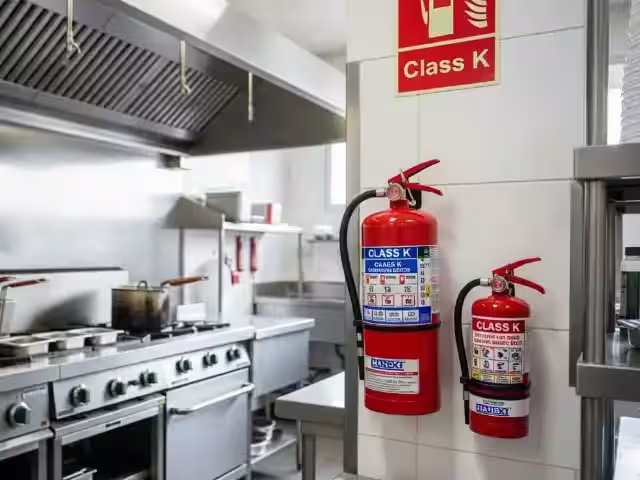 Dispositivo Tipo K para Cocinas Comerciales Clase K