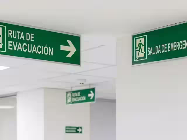 Señalización completa de rutas de evacuación instalada por MANEXT en Estado de México