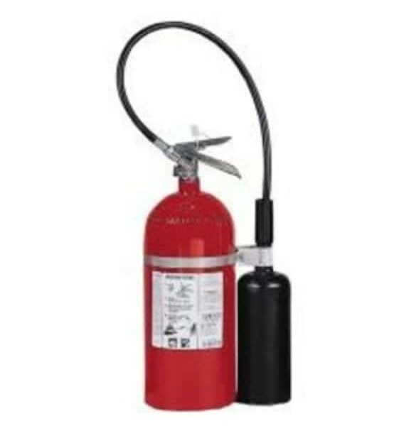 Amerex 330 – Extintor de incendios de dióxido de carbono de 10 libras